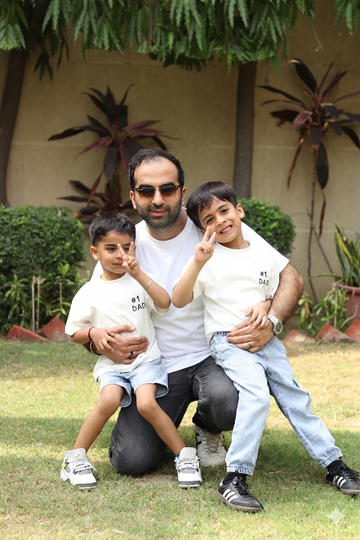 The '#1' Capsule: Father & Son Matching Set