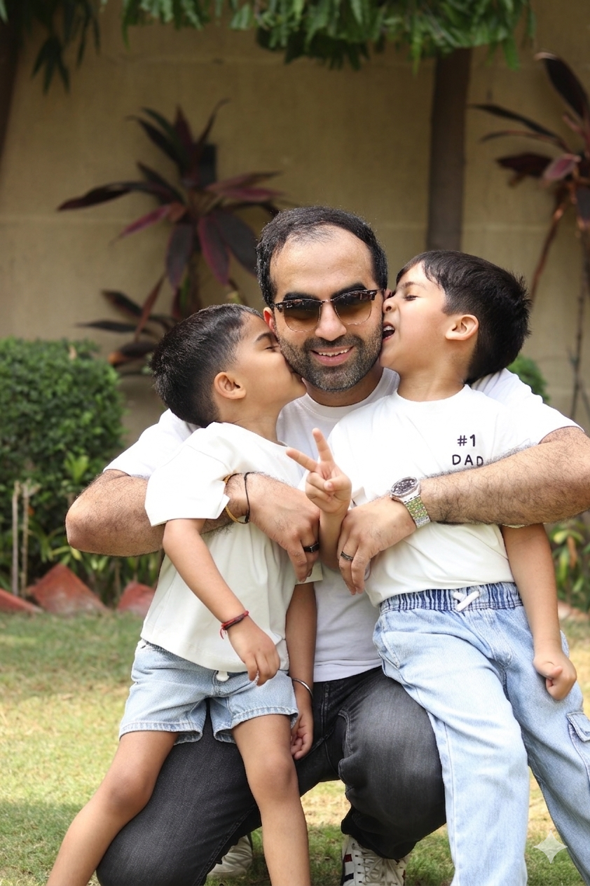 The '#1' Capsule: Father & Son Matching Set
