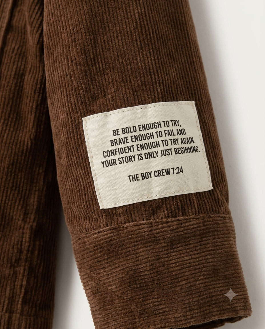 The Corduroy Shacket Set | Chocolate Brown