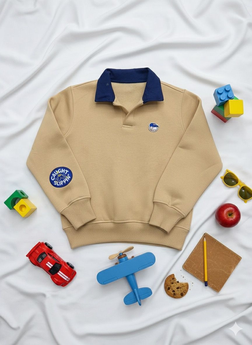 Camel Baseball Polo